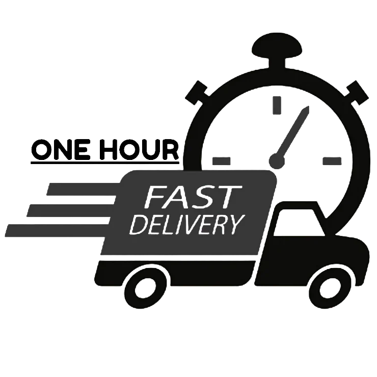One-Hour Fast Delivery Banner