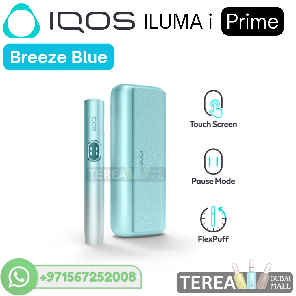 IQOS ILUMA i Prime Breeze Blue in Dubai