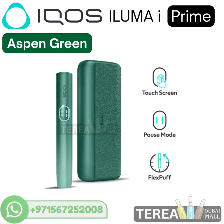 IQOS ILUMA i Prime Aspen Green Device in Dubai