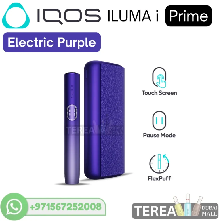 IQOS ILUMA I Prime Electric Purple Device in Dubai & UAE