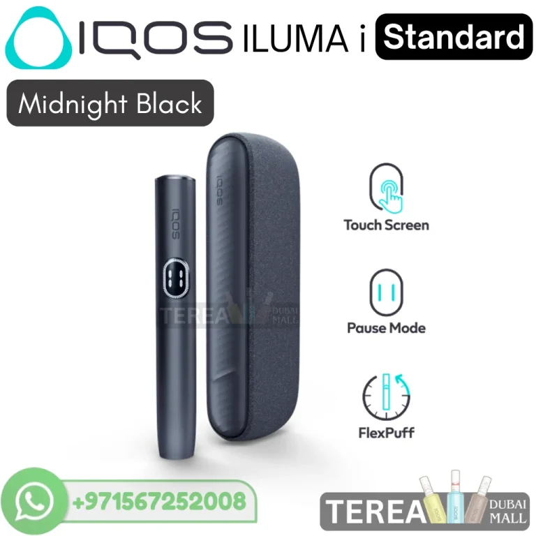 IQOS ILUMA i Standard Midnight Black Device in Dubai & UAE