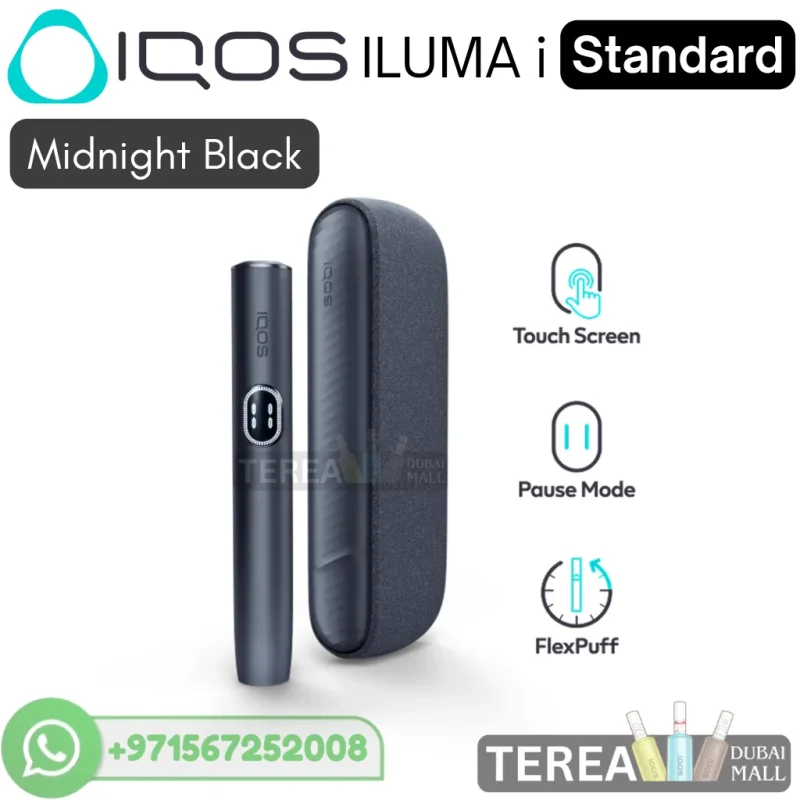 IQOS ILUMA i Standard Midnight Black Device in Dubai & UAE