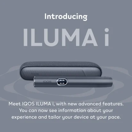 IQOS Iluma i Standard Midnight Black Key Features