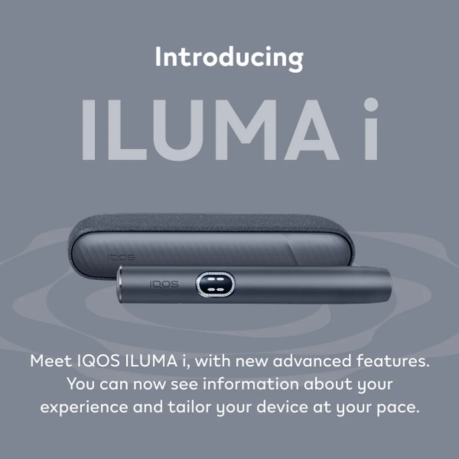 IQOS Iluma i Standard Midnight Black Key Features