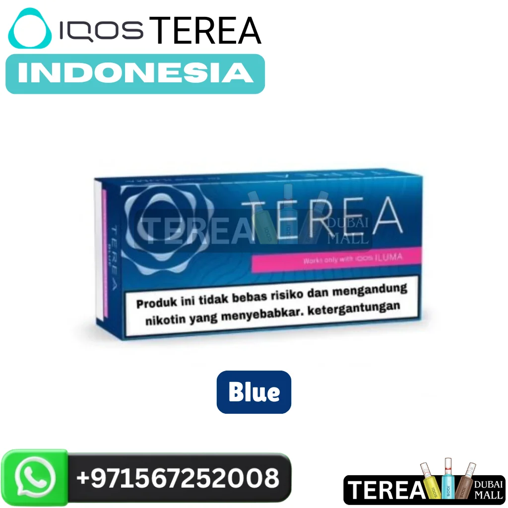 IQOS TEREA Blue Indonesia in Dubai
