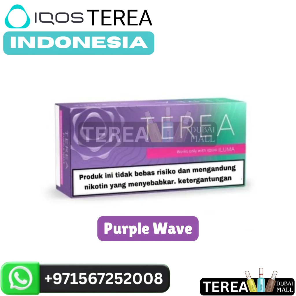 IQOS TEREA Purple Wave Indonesia in Dubai