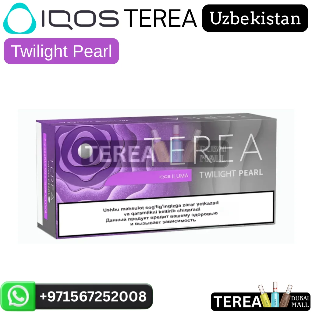 IQOS TEREA Twilight Pearl Uzbekistan in Dubai UAE