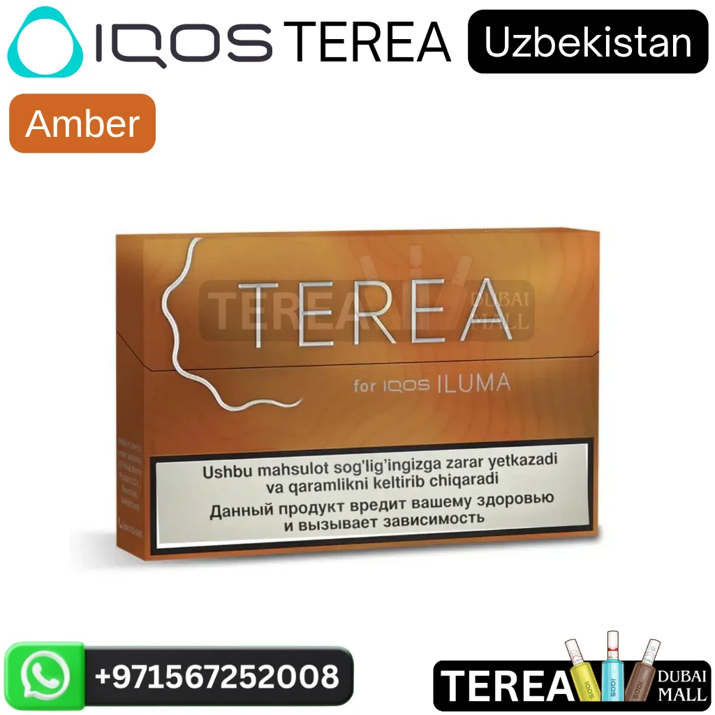 IQOS TEREA Amber Uzbekistan in Dubai UAE