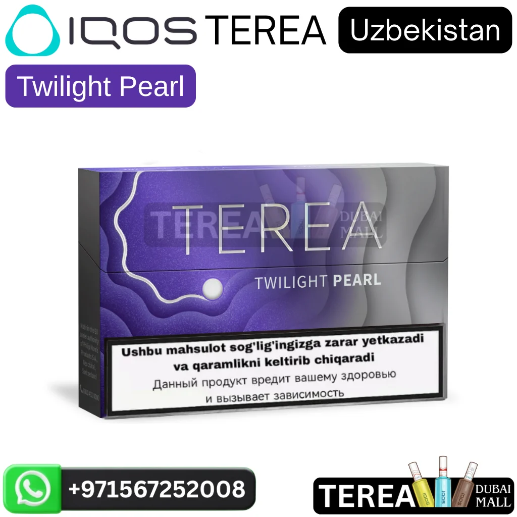 IQOS TEREA Twilight Pearl Uzbekistan in Dubai UAE