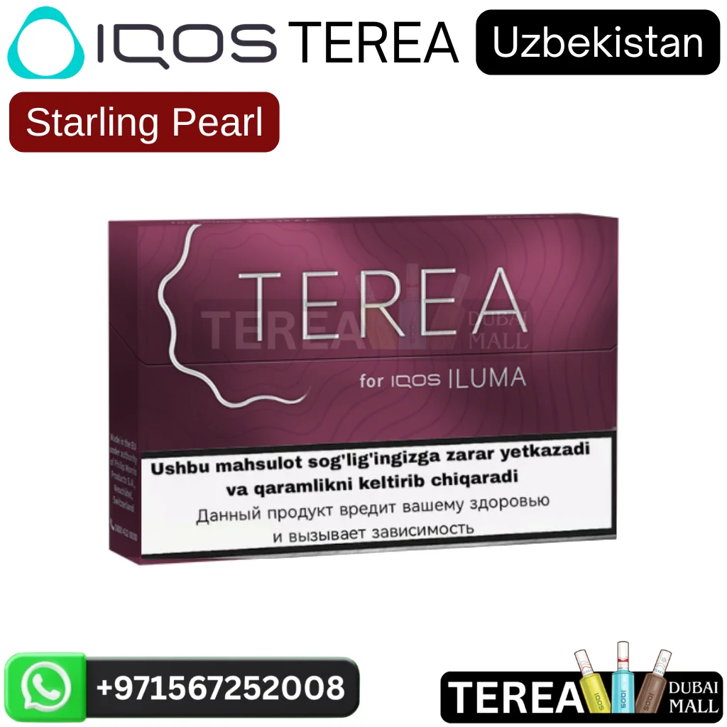 IQOS TEREA Starling Pearl Uzbekistan in Dubai UAE