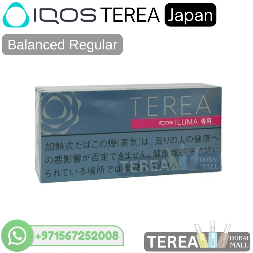 IQOS TEREA Balanced Regular Japan in Dubai