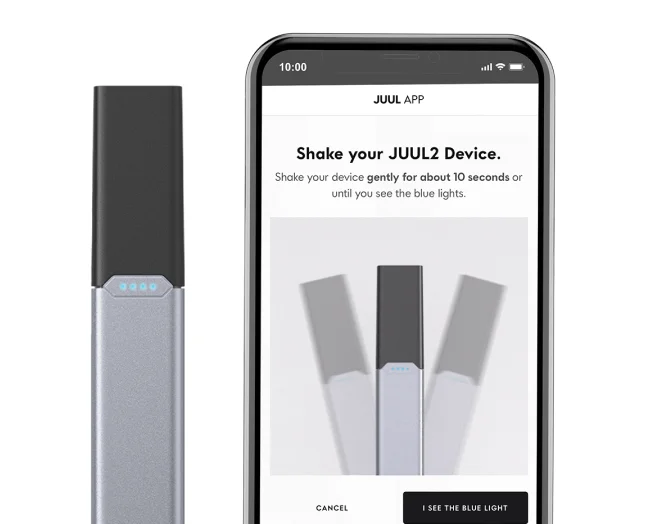 JUUL 2 Slate grey Device How to connect with Pods