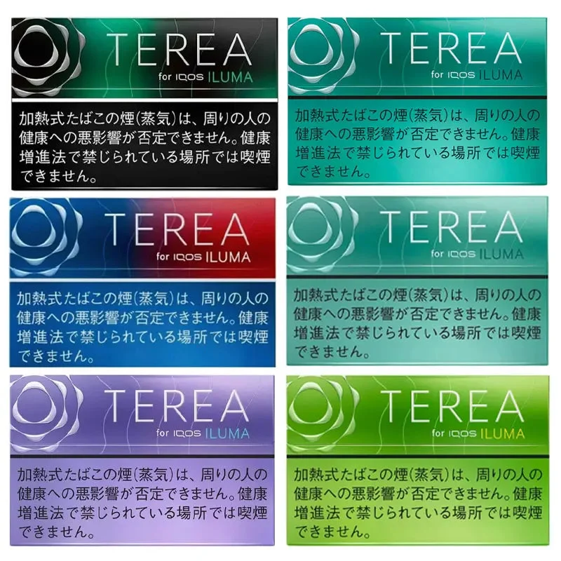 TEREA Japan Popular Flavors in Dubai