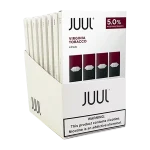 JUUL Virginia Tobacco 5% Pods Full Box of 8 Packs