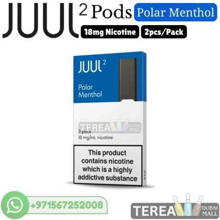 JUUL 2 Polar Menthol Pods in Dubai UAE