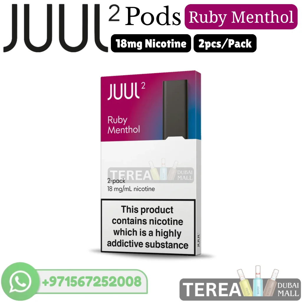 JUUL 2 Ruby Menthol Pods