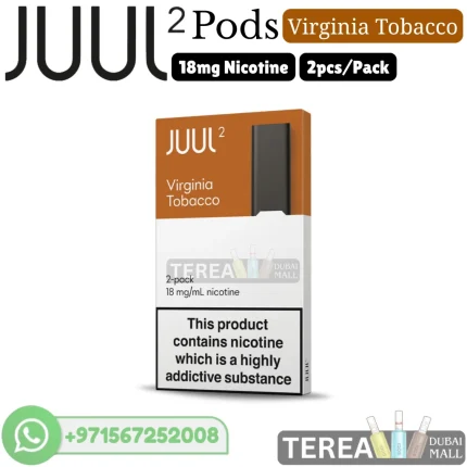 JUUL 2 Virginia Tobacco Pods in Dubai