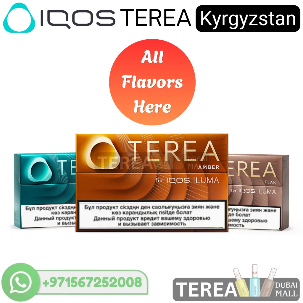 TEREA Kyrgyzstan all flavors in Dubai