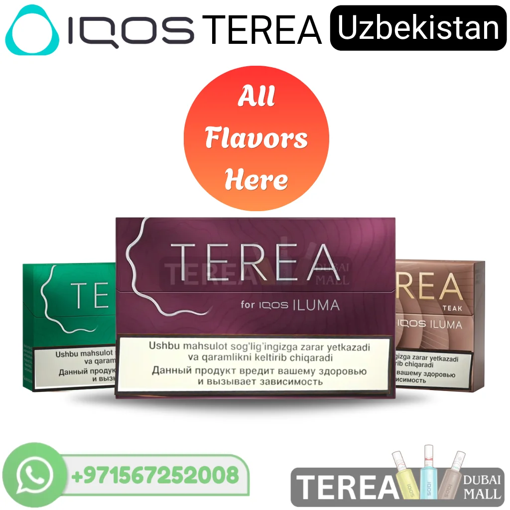 TEREA Uzbekistan all flavors in Dubai