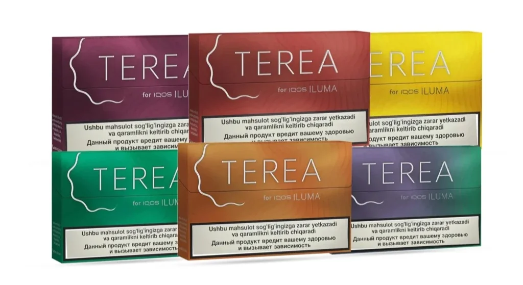 TEREA Uzbekistan Popular Flavors in Dubai