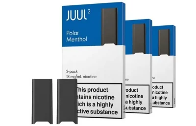 JUUL 2 Polar Menthol Pods Fresh stock in Dubai