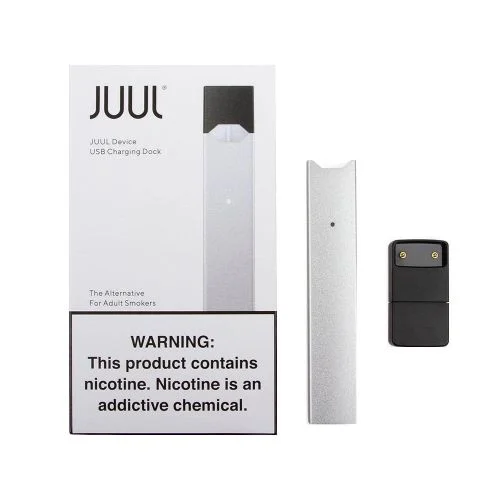 JUUL Silver Device 3D View