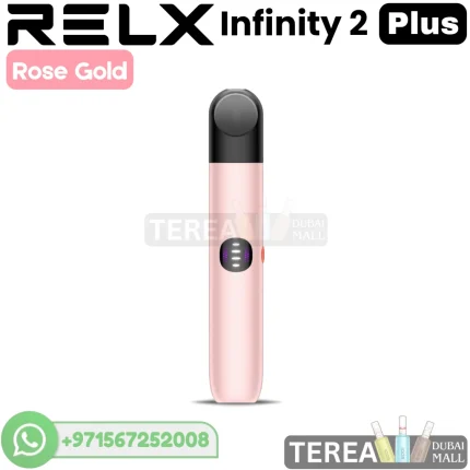 RELX Rose Gold Infinity 2 Plus Device in Dubai, UAE