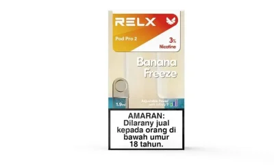 RELX Banana Freeze Pod Packaging Details