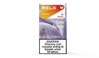 RELX Taro Scoop Pod Pro Box Includes