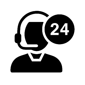 24h/7d Support Icon