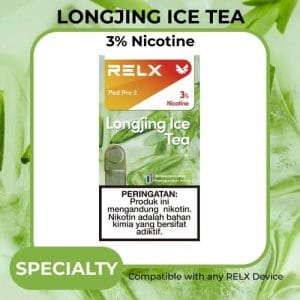 RELX Longjing Ice Tea Pod Flavor Profile