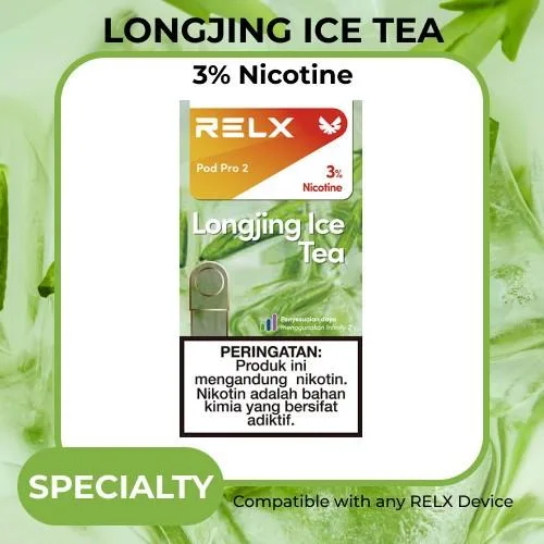 RELX Longjing Ice Tea Pod Flavor Profile