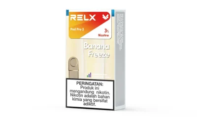 RELX Banana Freeze Pro 2 Pod 3D view