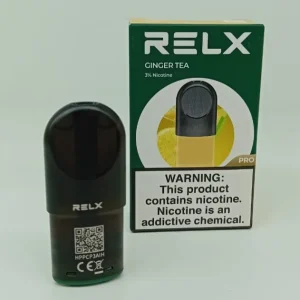 RELX Ginger Tea Pod Pro Box includes