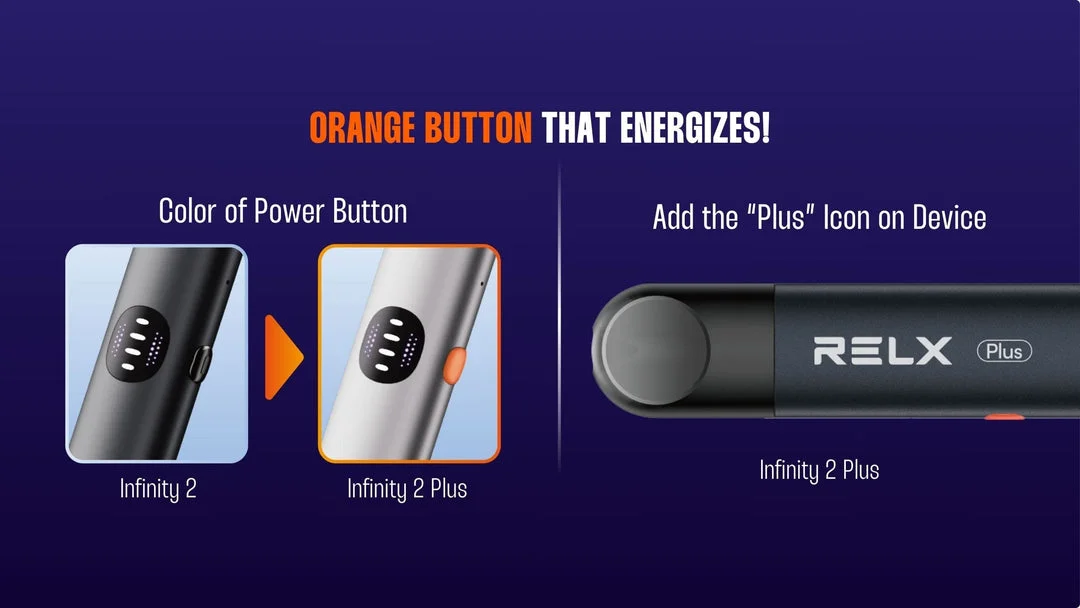 RELX Infinity 2 Plus Premium Orange Button