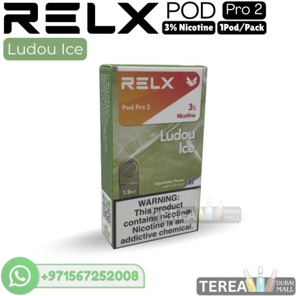 Buy RELX Ludou Ice Pro 2 Pod 3% Nicotine in Dubai