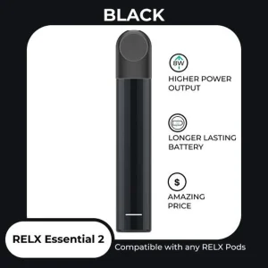 RELX Essential 2 Black kit Performance details