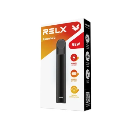 RELX Black Essential 2 kit Packaging Details