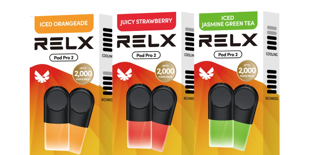 RELX Pods full stocks in Dubai