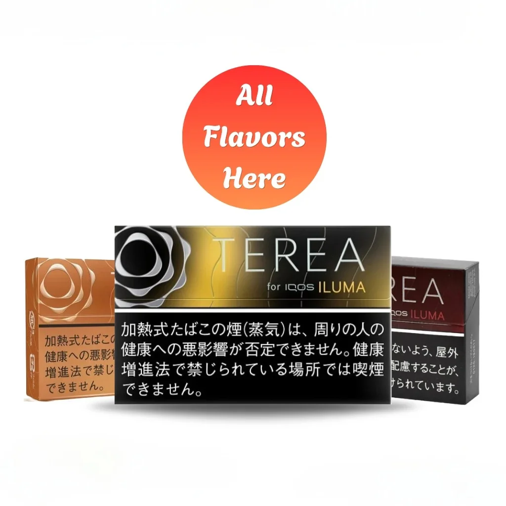 TEREA Japan all Flavor Category Section