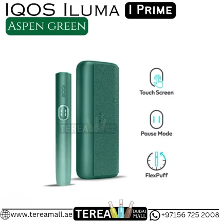 IQOS ILUMA i Prime Aspen Green Device in Dubai