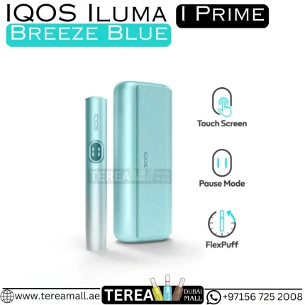 IQOS ILUMA i Prime Breeze Blue in Dubai UAE