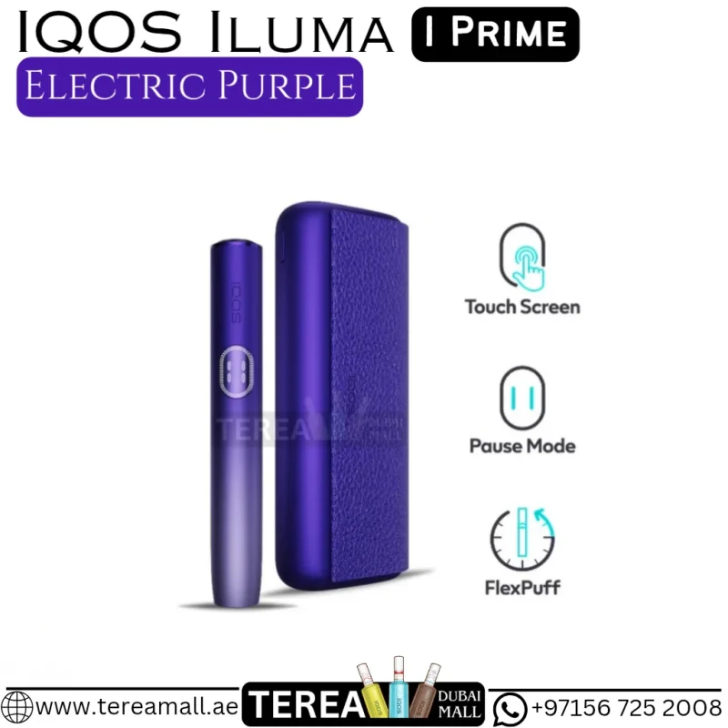 IQOS ILUMA I Prime Electric Purple Device in Dubai & UAE
