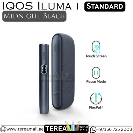 IQOS ILUMA i Standard Midnight Black Device in Dubai & UAE