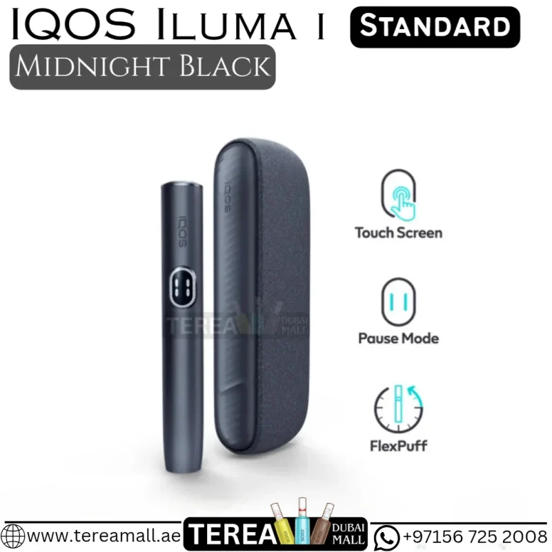 IQOS ILUMA i Standard Midnight Black Device in Dubai & UAE