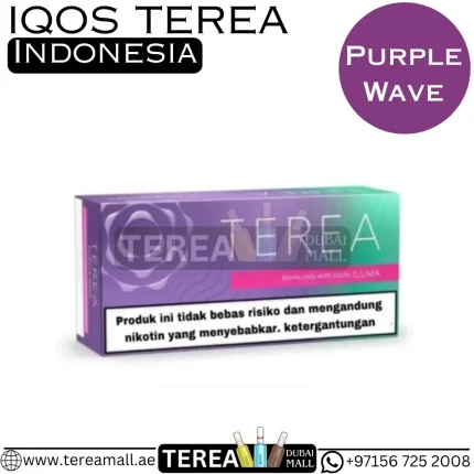 IQOS TEREA Purple Wave Indonesia in Dubai