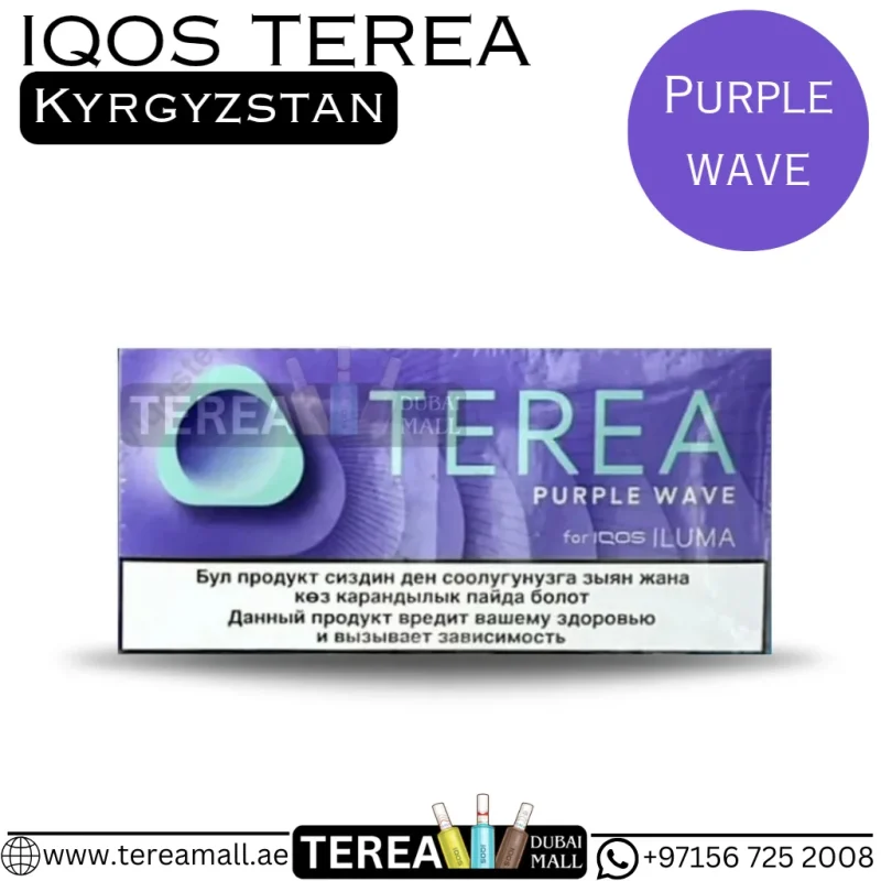 IQOS TEREA Purple Wave Kyrgyzstan in Dubai & UAE