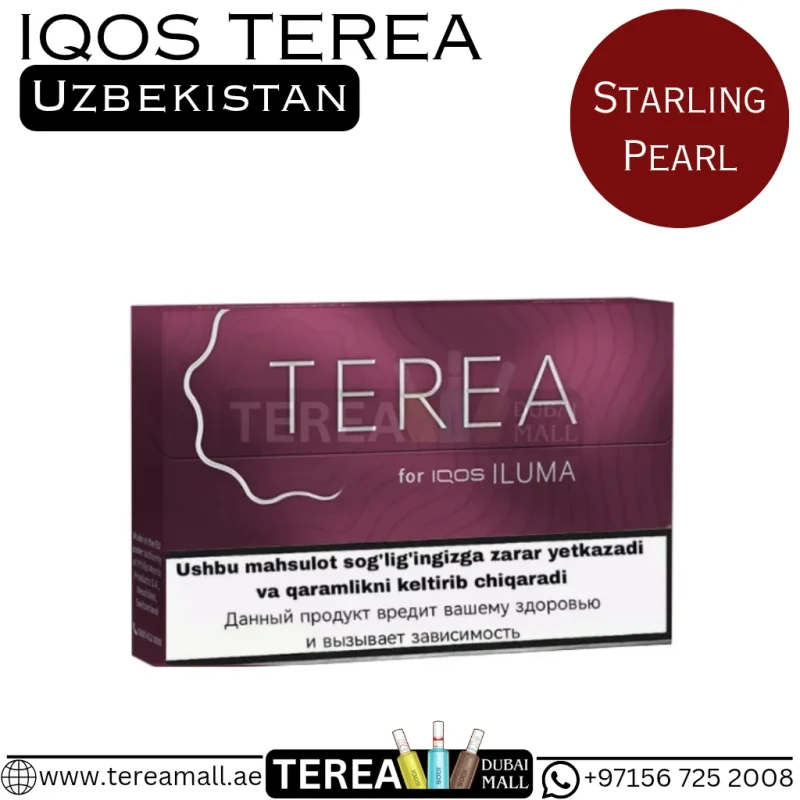 IQOS TEREA Starling Pearl Uzbekistan in Dubai UAE