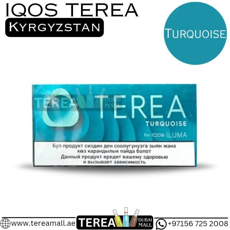 IQOS TEREA Turquoise Kyrgyzstan in Dubai & UAE