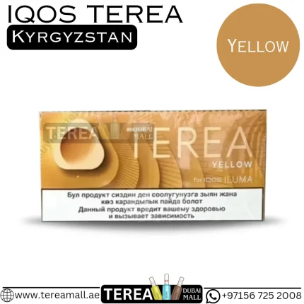 IQOS TEREA Yellow Kyrgyzstan in Dubai & UAE
